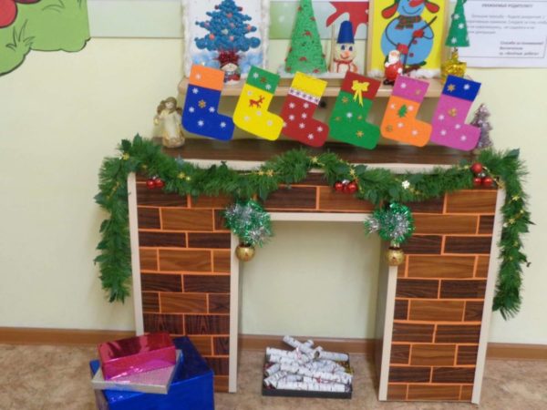 Украшение детского сада к Новому году