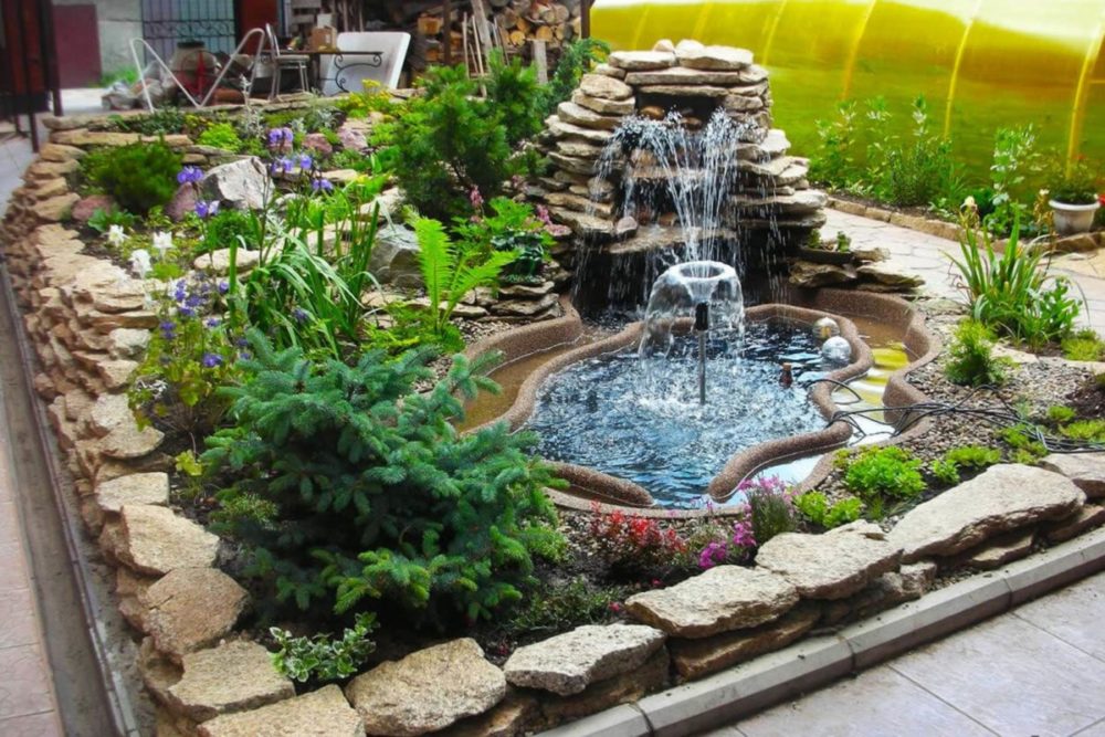 Садовые фонтаны - готовое решение для украшения дачи и сада