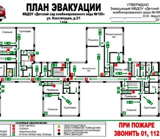 Программа план эвакуации 10