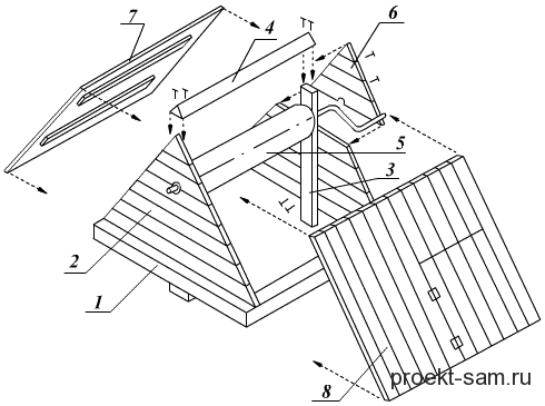 Домик для колодца своими руками чертежи и размеры инструкция поэтапно фото и описание