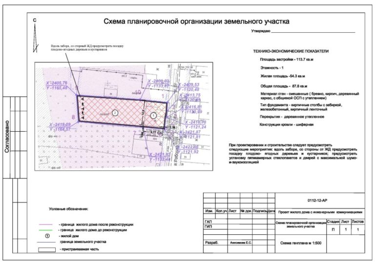 На плане изображено домохозяйство по адресу с кондратьево 2 прудовой пер д 7 ответы