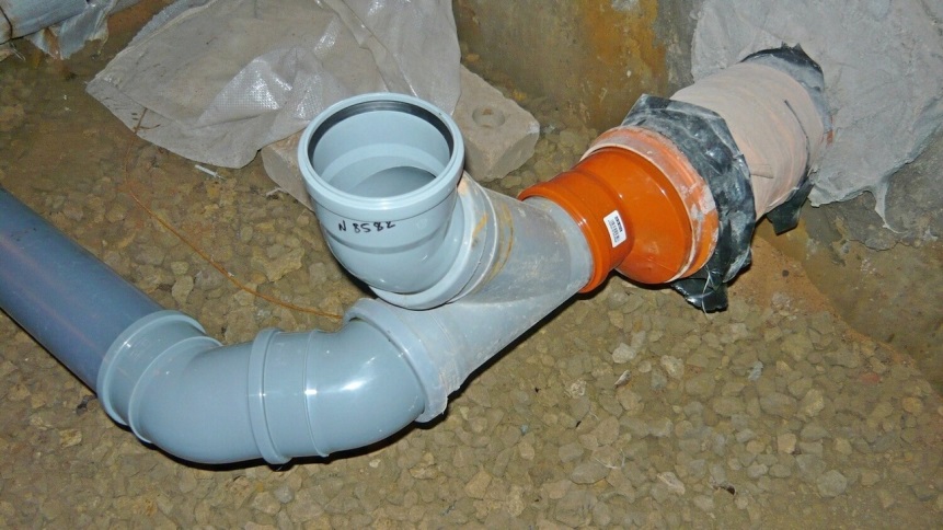 Как увеличить диаметр канализационной трубы