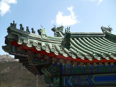 крыша дома в китайском стиле
