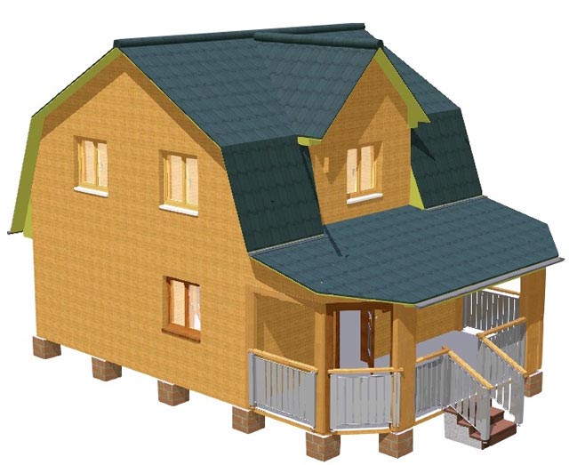 Мансардная крыша – устройство и конструкция