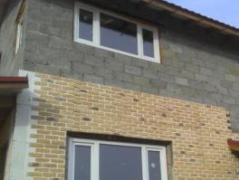 Облицовка дома из керамзитобетона набор коронок по бетону для перфоратора купить