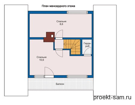 Планировка мансарда проекты фото