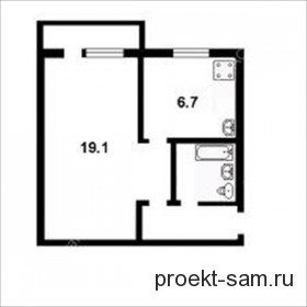 Планировка квартир в хрущевках 2 комнаты