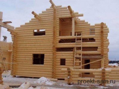 строительство дома зимой